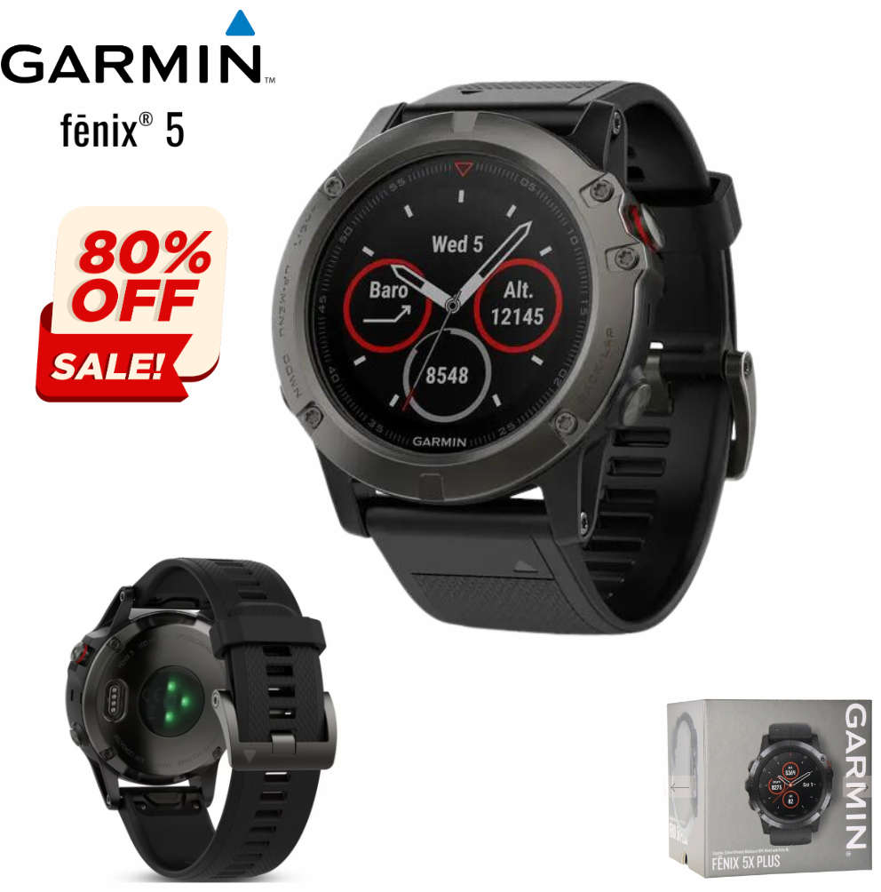 🚨Garmin Fenix 5 reloj Digital para hombre correa gratis, Cycling Professional🔥