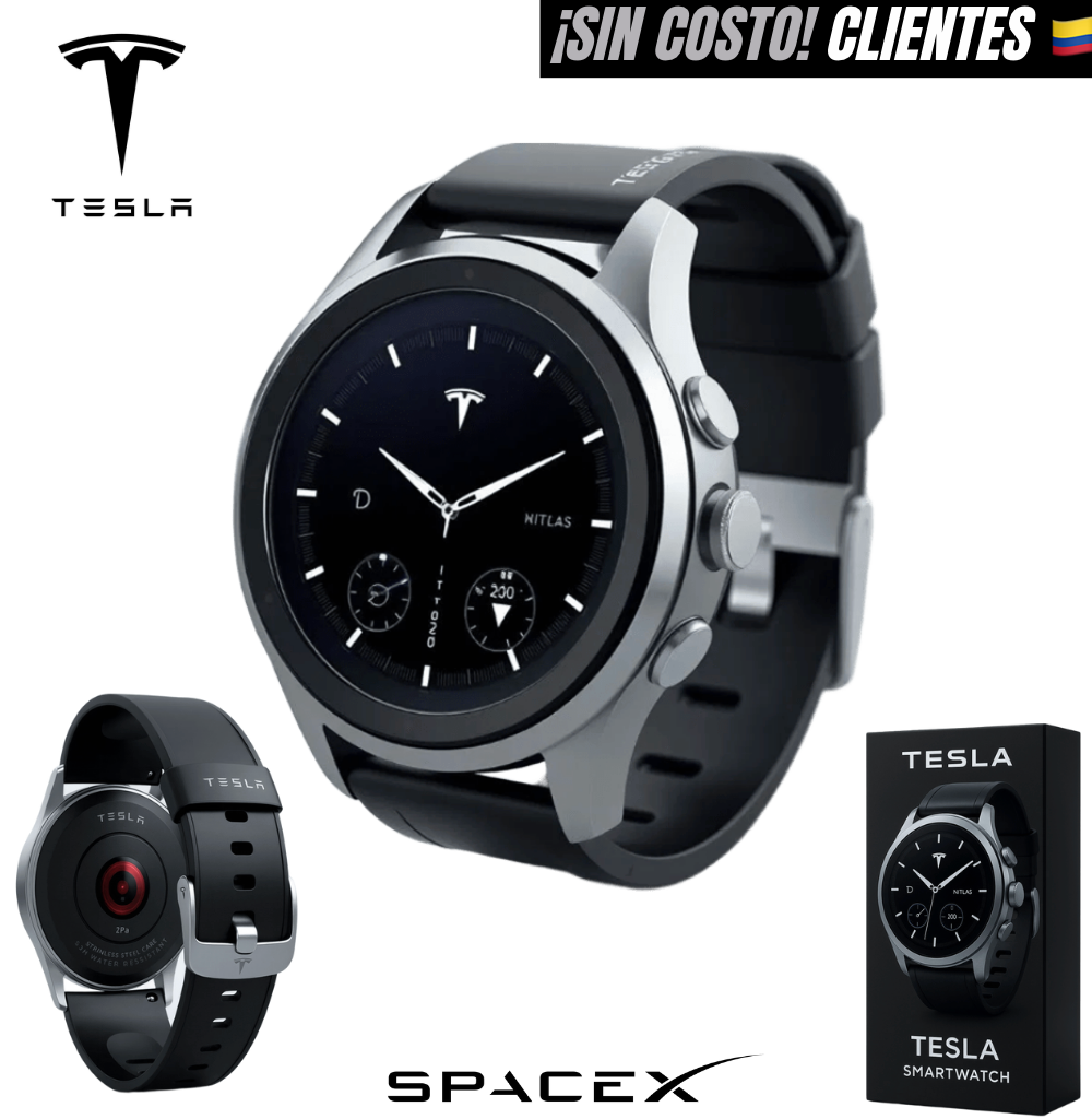 ⚡GRATIS! TESLA Nitlas Smartwatch/ IA inteligencia/ Multicontrol universal cualquier dispositivo🚨