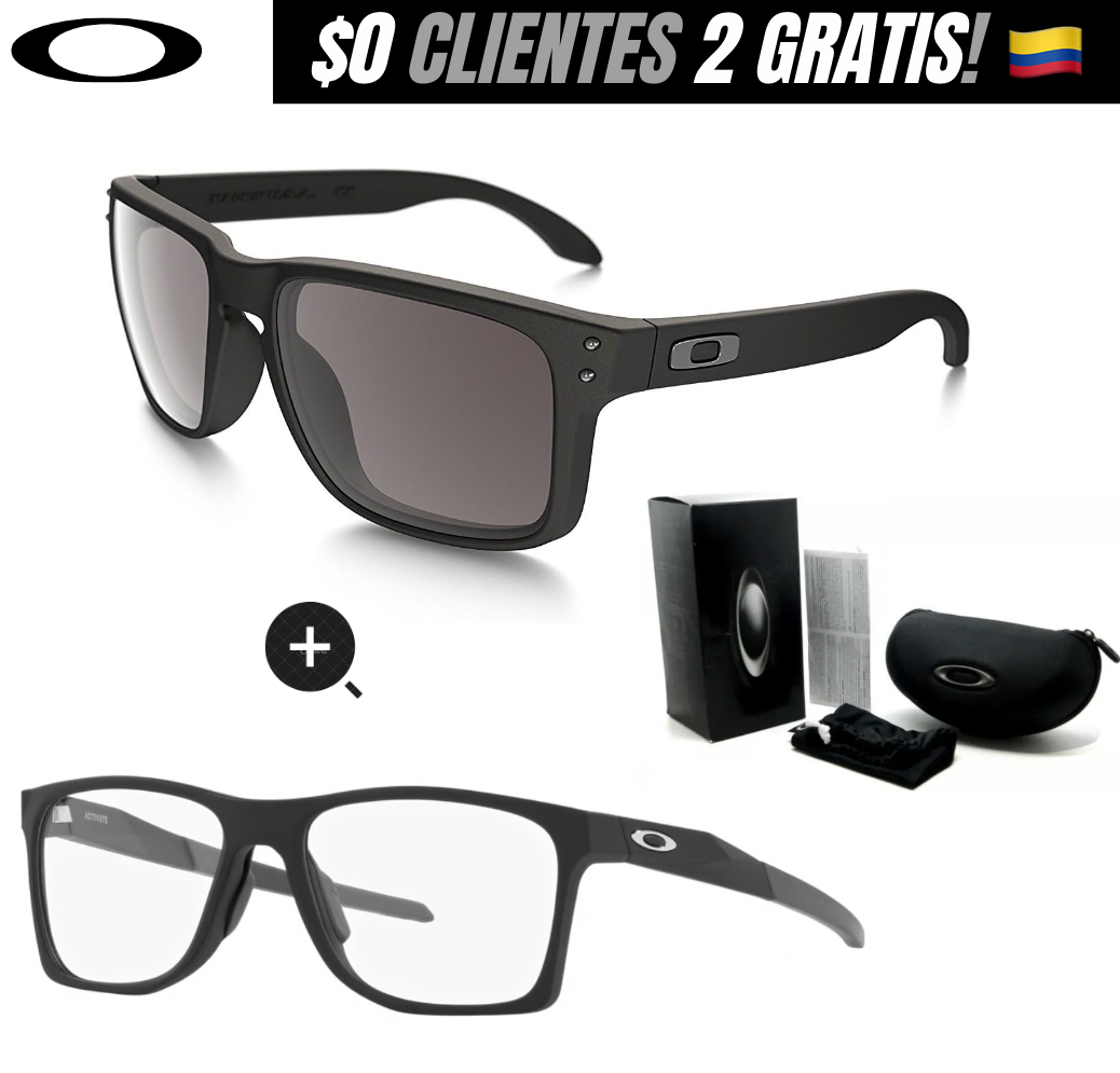 🔥GRATIS! 2 Oakley Holbrook UV400+Activate HD PC/Original/4 combos⏳
