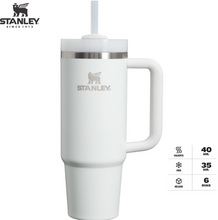 🚨-70% Stanley Quencher H2.0 Flowstate Tumbler 40oz 1.2 Litros Pink Icicle🔥