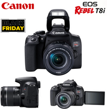 🎁Sin Costo! Cámara Canon EOS T8I(US) 1855ISSTM