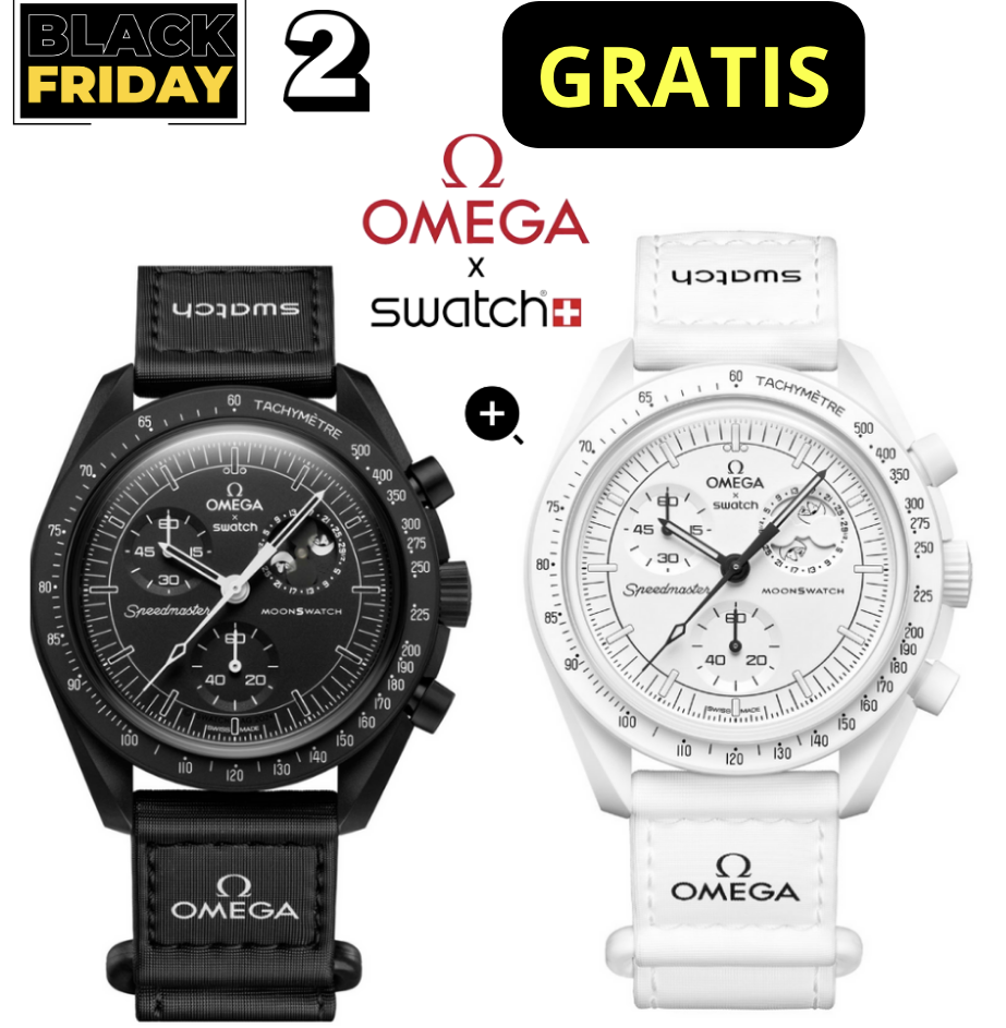 🎁2 GRATIS! OMEGAXSWATCH/MoonSwatch Misión Mercurio🔥