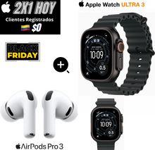 🎁2GRATIS Apple Watch Ultra 3+AirPods Pro 3 Estuche MagSafe USB-C Blanco