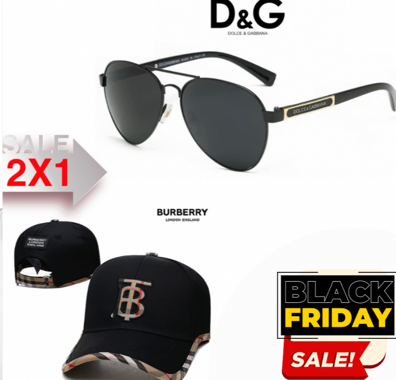 🎁GRATIS! 2X1 COMBO DOLCE & GABBANA + BURBERRY CAP