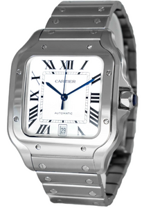 🚨-80% Cartier Santos ADLC /Automatic/Calendar/ 4 ofertas Clientes🚨