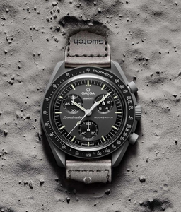 🚨-80% MEGA X SWATCH/ Biocerámica MoonSwatch Misión al Mercurio SO33A100🔥