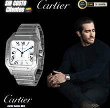 🎁SIN COSTO! Cartier Santos ADLC /Automatic/Calendar/ 2 Ofertas Clientes🔥