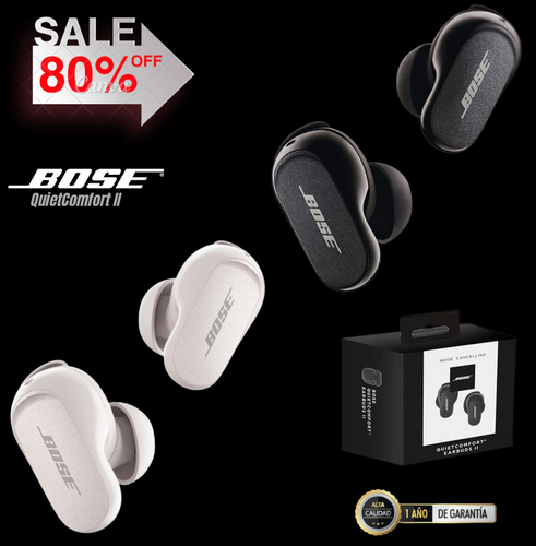 🚨-70% BOSE Earbuds II,Cancelación ruido activo, Micrófono, HD Sound/🔥