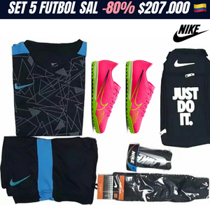 🚨-80% NIKE SET Fut/ Zapatillas+Canilleras+unidorme+Morral/ NIKE🔥