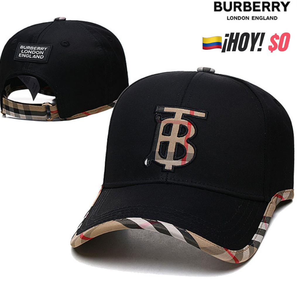 🎁GRATIS! BURBERRY 100 % Original/Gorra/ Unisex Classic🚨