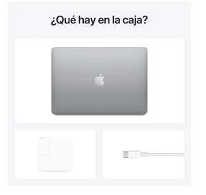 🎁MacBook Air de 13" Pulgadas MGN63LA/A Chip M1 RAM 8GB Disco Estado Solido 256 GB