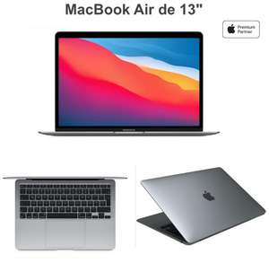🎁MacBook Air de 13" Pulgadas MGN63LA/A Chip M1 RAM 8GB Disco Estado Solido 256 GB