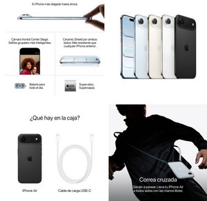 🎁$0 iPhone Air 256 GB/ 100%LIBRE/ GARANTIA 1 AÑO!🎁