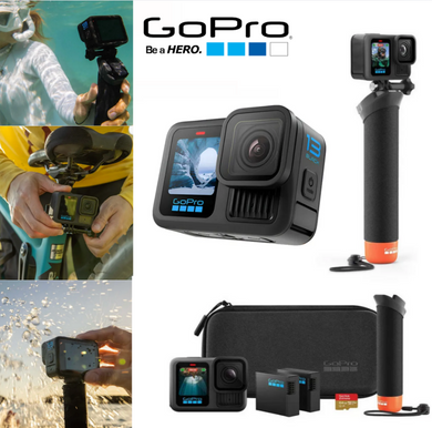 🎁 GRATIS! Cámara de acción GOPRO Hero 13 Black + Accesorios