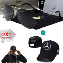 🚨-70% 2X1.MERCEDES BENZ LENTES DE SOL+GORRA F1🏁