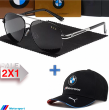 🚨2x1 BMW.F1,Sunglasses UV400 Polarized + Gorra F1 Puma🏁